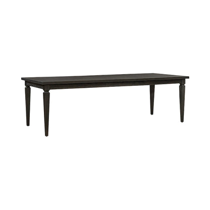 Wood Caruso Heights Aged Whiskey Rectangar Table Set - image 4