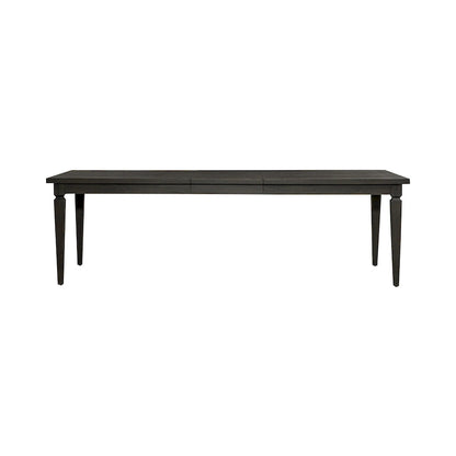 Wood Caruso Heights Aged Whiskey Rectangar Table Set - image 5