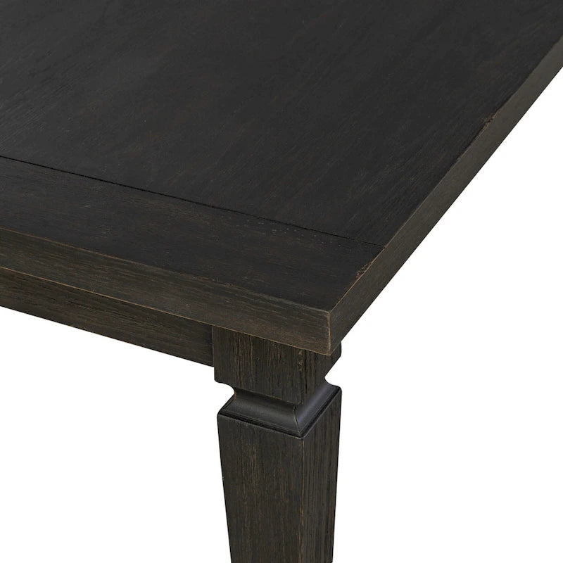 Wood Caruso Heights Aged Whiskey Rectangar Table Set - image 10