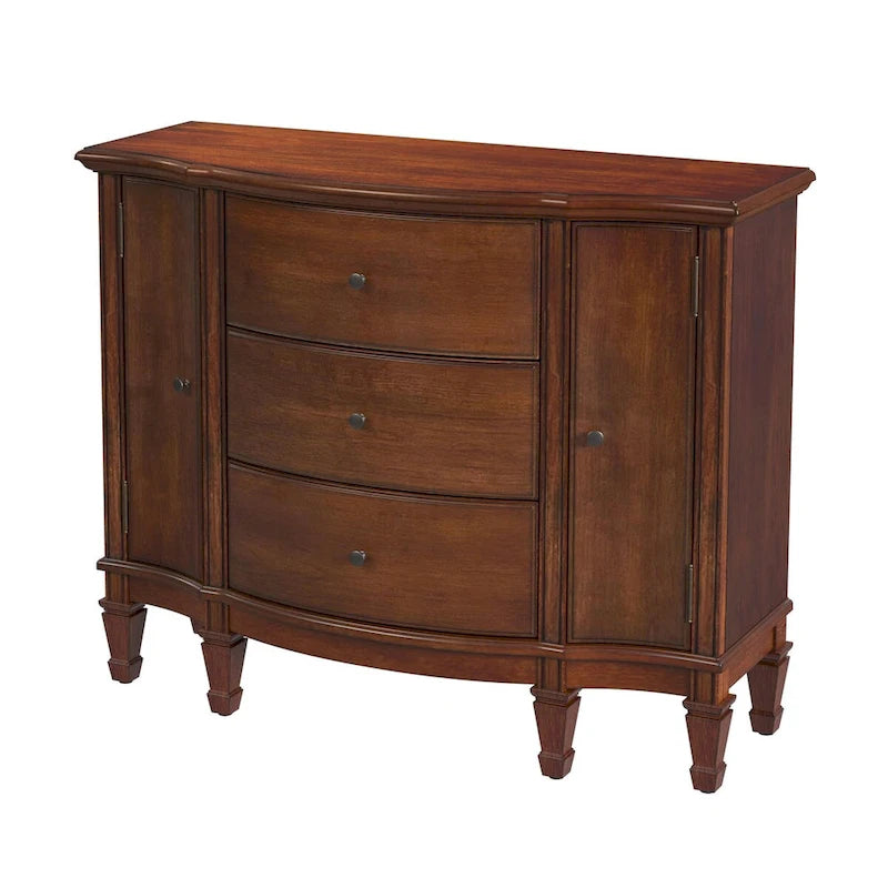 Engineered Wood Sheffield 3 Drawer 2 Door Accent Cabinet - image 1