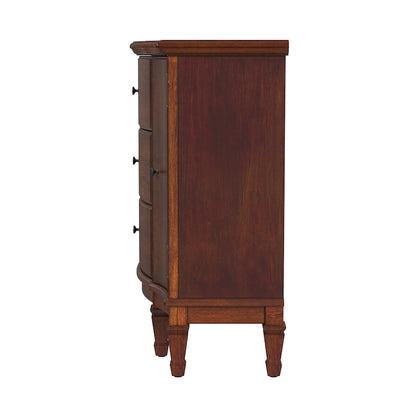 Engineered Wood Sheffield 3 Drawer 2 Door Accent Cabinet - image 4