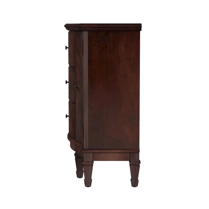 Engineered Wood Sheffield 3 Drawer 2 Door Accent Cabinet - image 11