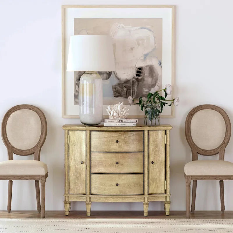 Engineered Wood Sheffield 3 Drawer 2 Door Accent Cabinet - image 15
