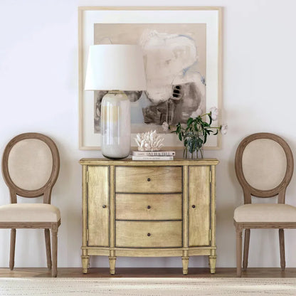 Engineered Wood Sheffield 3 Drawer 2 Door Accent Cabinet - image 15