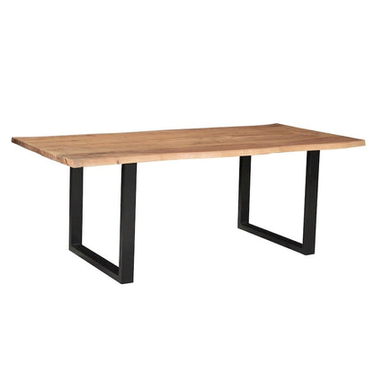 Wood Athea Butterfly light acacia live Edge Dining Table - 96 - image 1