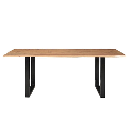 Wood Athea Butterfly light acacia live Edge Dining Table - 96 - image 2