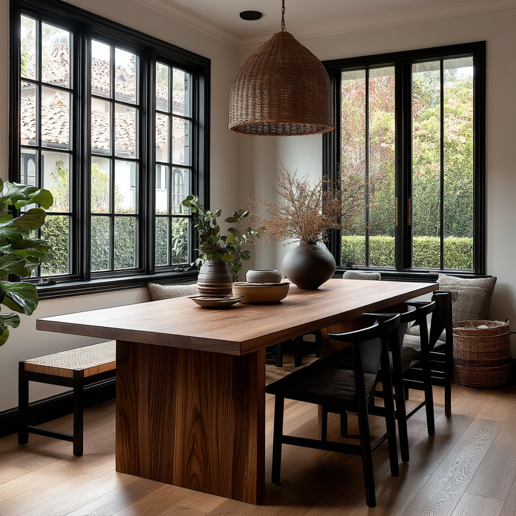 The Palmer Walnut Dining Table