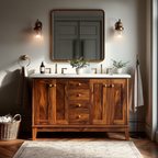 The Millford Walnut Bathroom Vanity