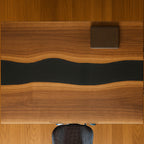 Walnut Epoxy Desk