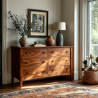 Wooden Bedroom Shaker Dresser