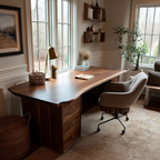 Live Edge Walnut Desk