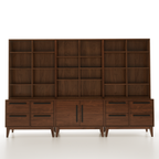 Wooden Sectional Bedroom Bookshelves