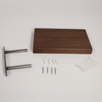 Walnut Floating Shelf