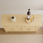 Wooden Dining Room Country Buffet Table