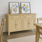 Wooden Dining Room Country Buffet Table