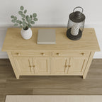 Wooden Dining Room Country Buffet Table