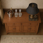 Wooden Dining Room Country Buffet Table