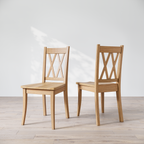 Double X Back Chair