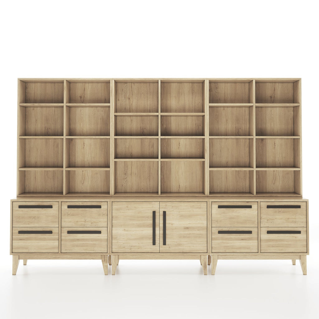 Wooden Sectional Bedroom Bookshelves
