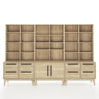 Wooden Sectional Bedroom Bookshelves