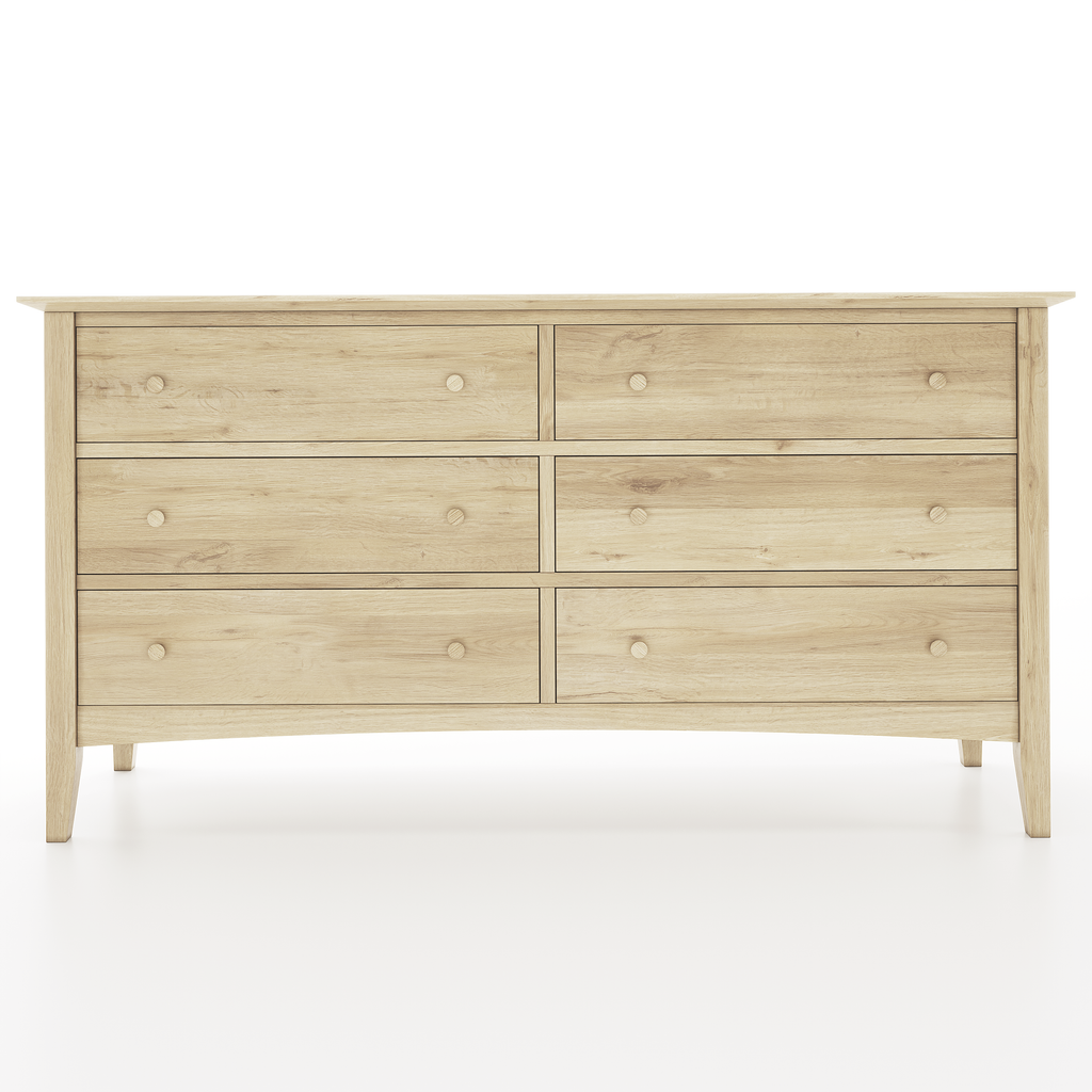 Wooden Bedroom Shaker Dresser