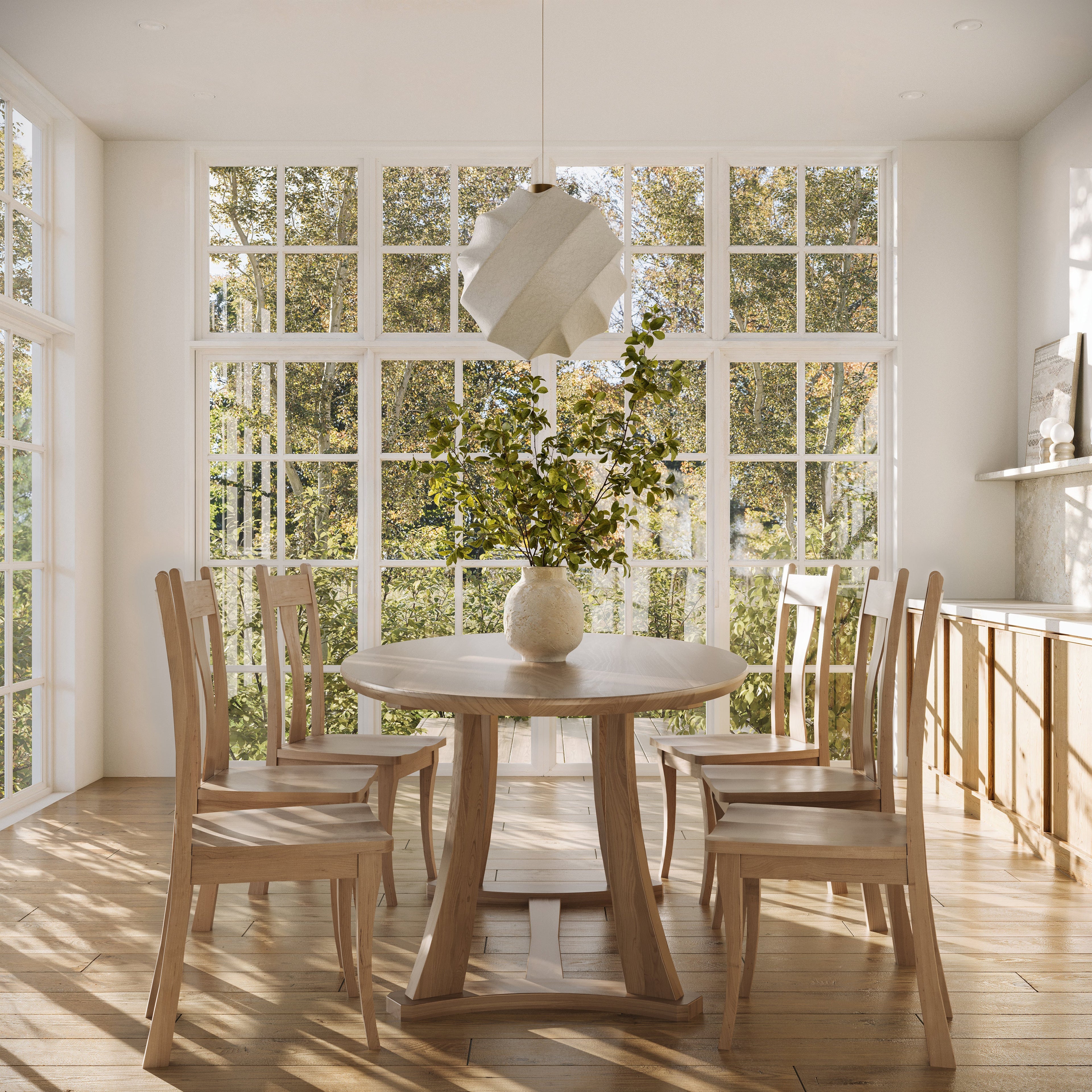 The Quinn Oval Dining Table
