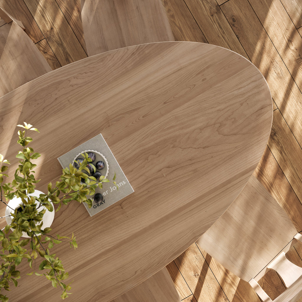 The Quinn Oval Dining Table