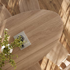 The Quinn Oval Dining Table