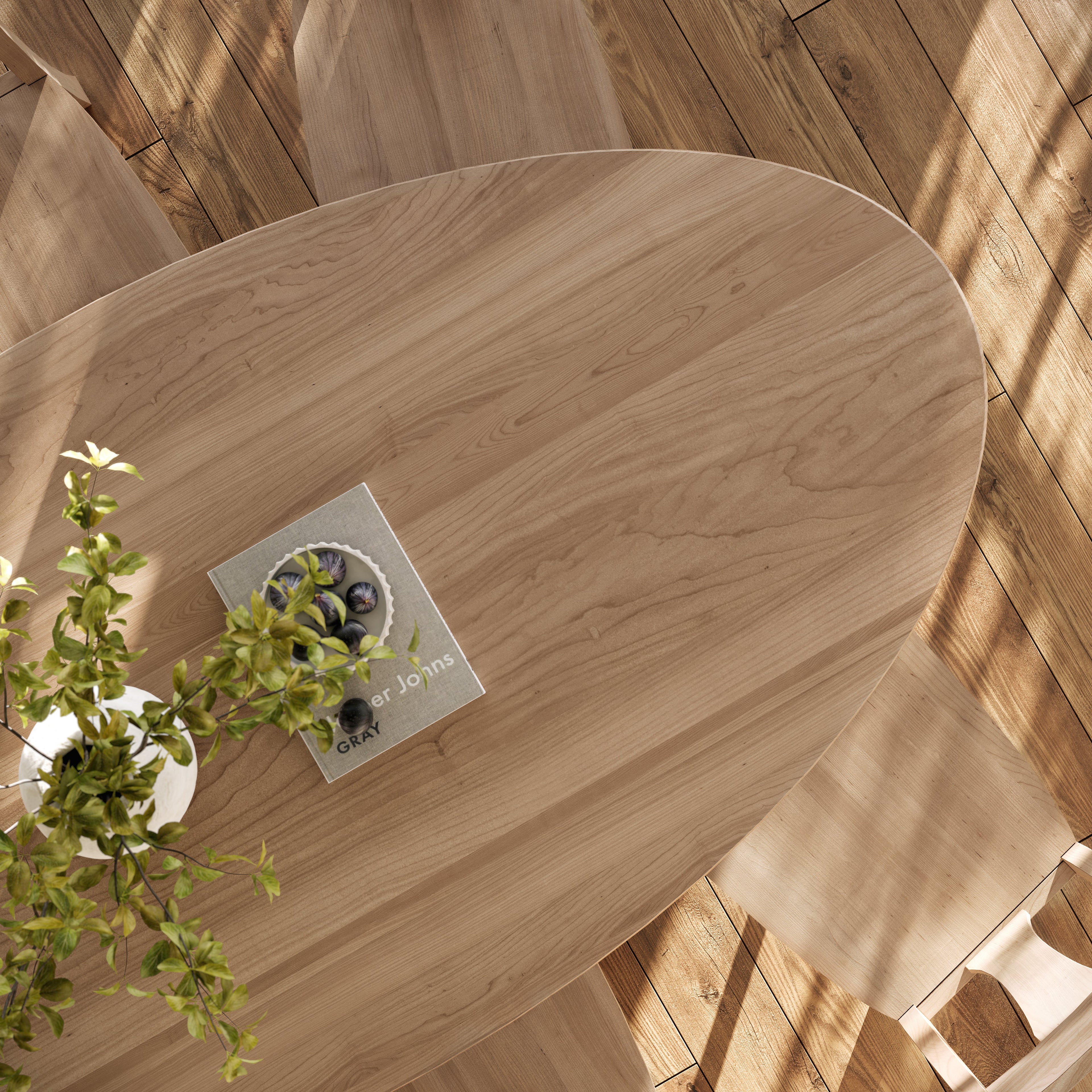 The Quinn Oval Dining Table