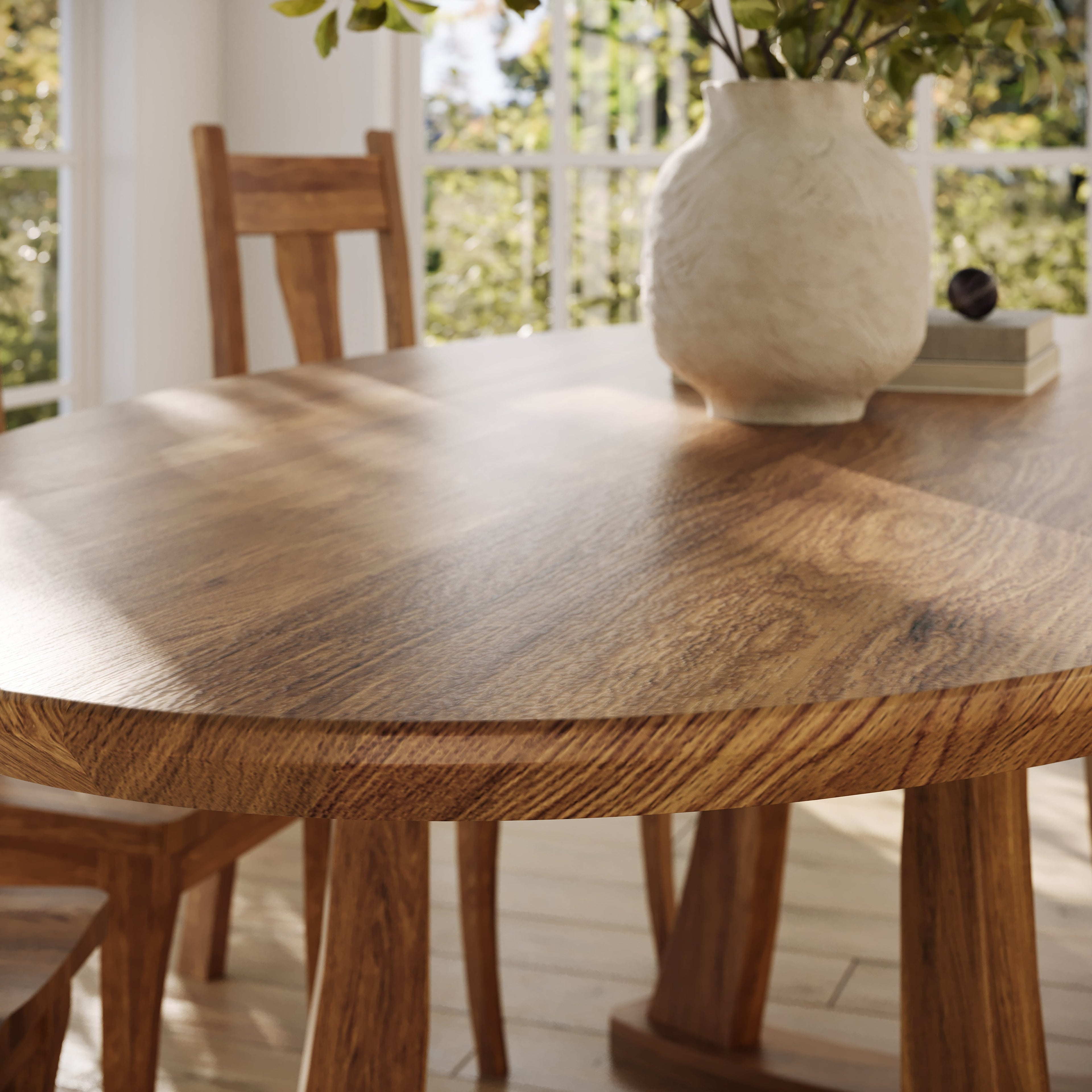 The Quinn Oval Dining Table