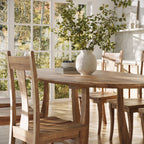 The Quinn Oval Dining Table