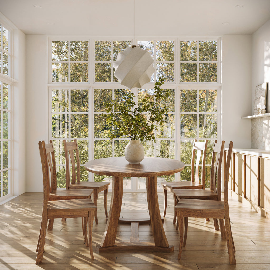 The Quinn Oval Dining Table