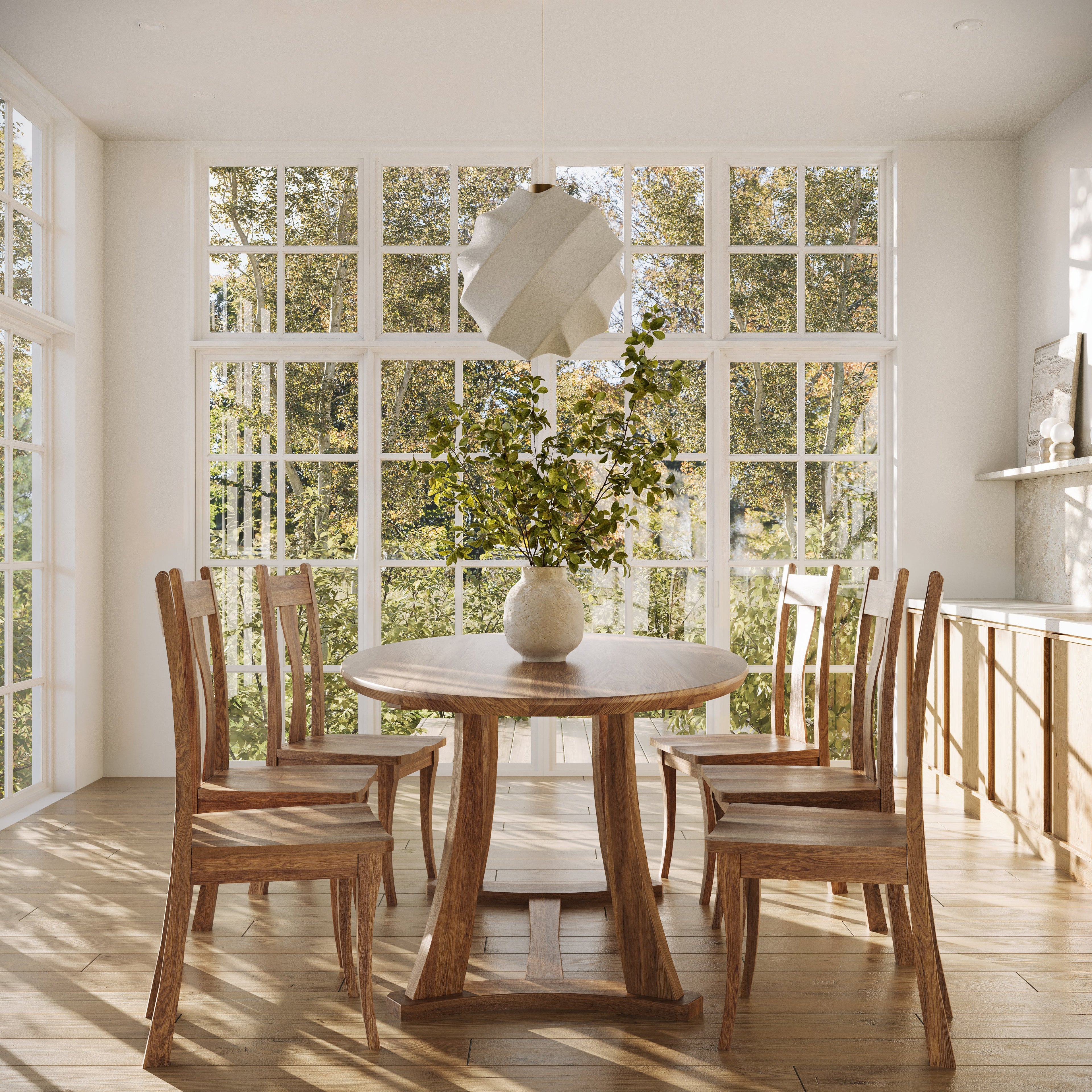 The Quinn Oval Dining Table