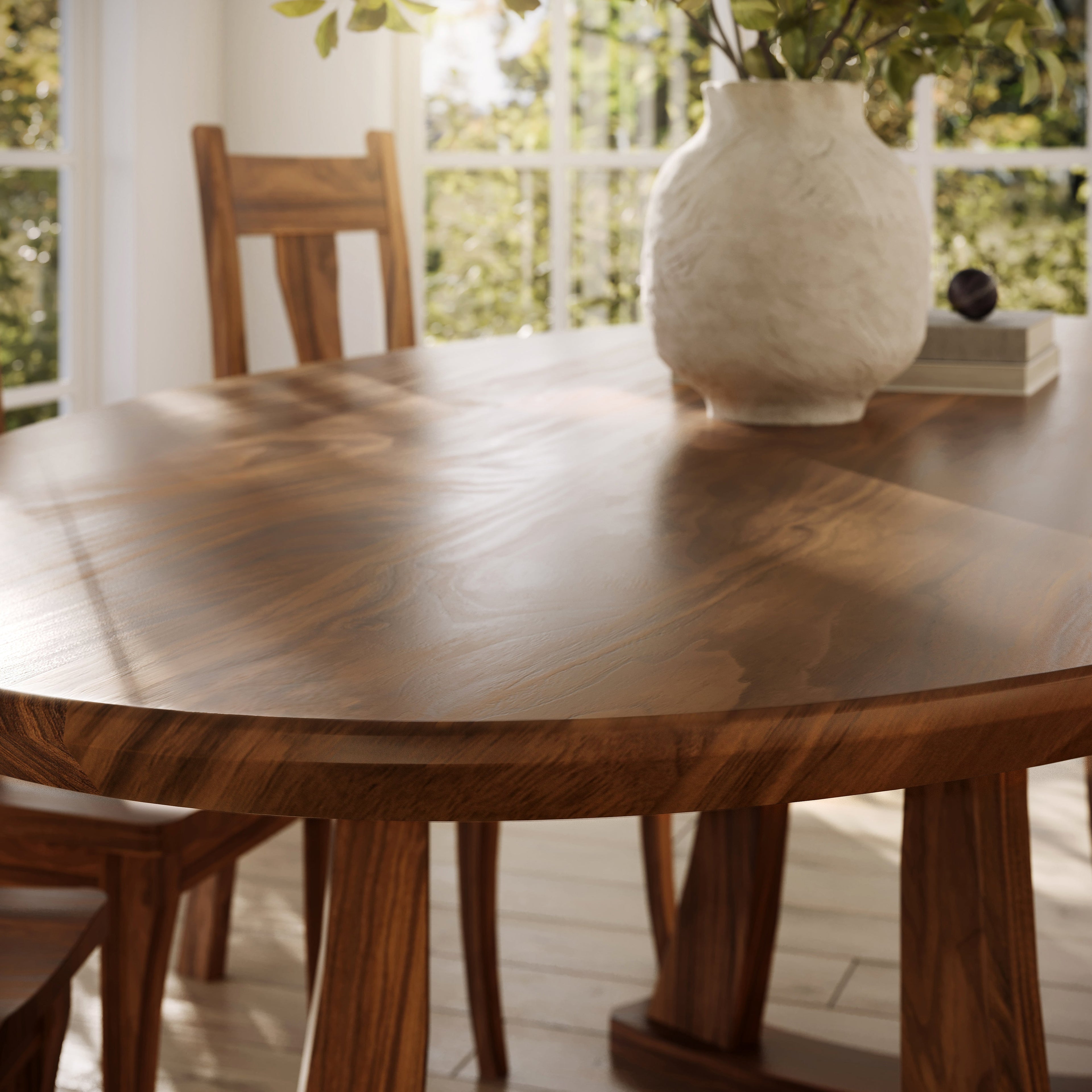 The Quinn Oval Dining Table