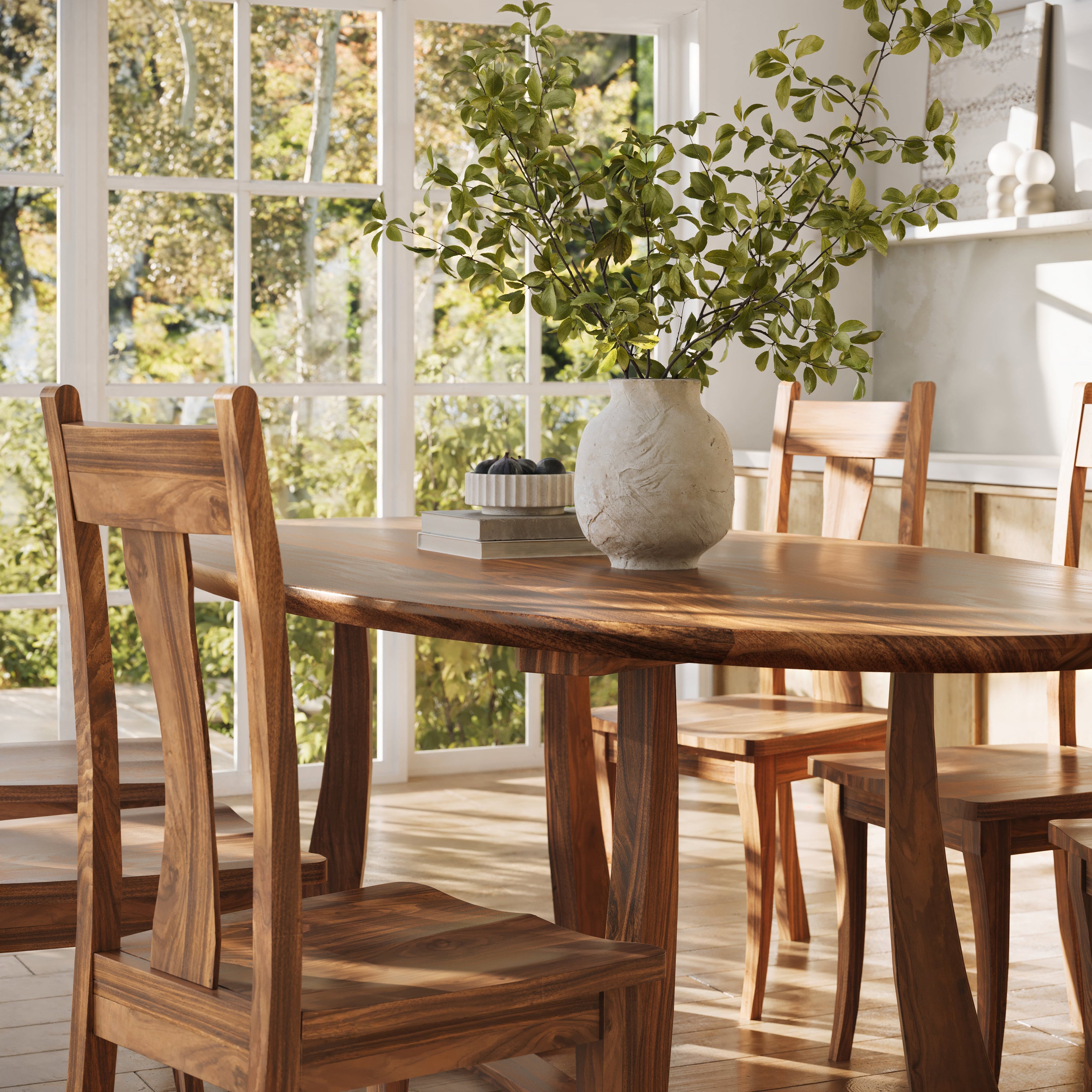 The Quinn Oval Dining Table