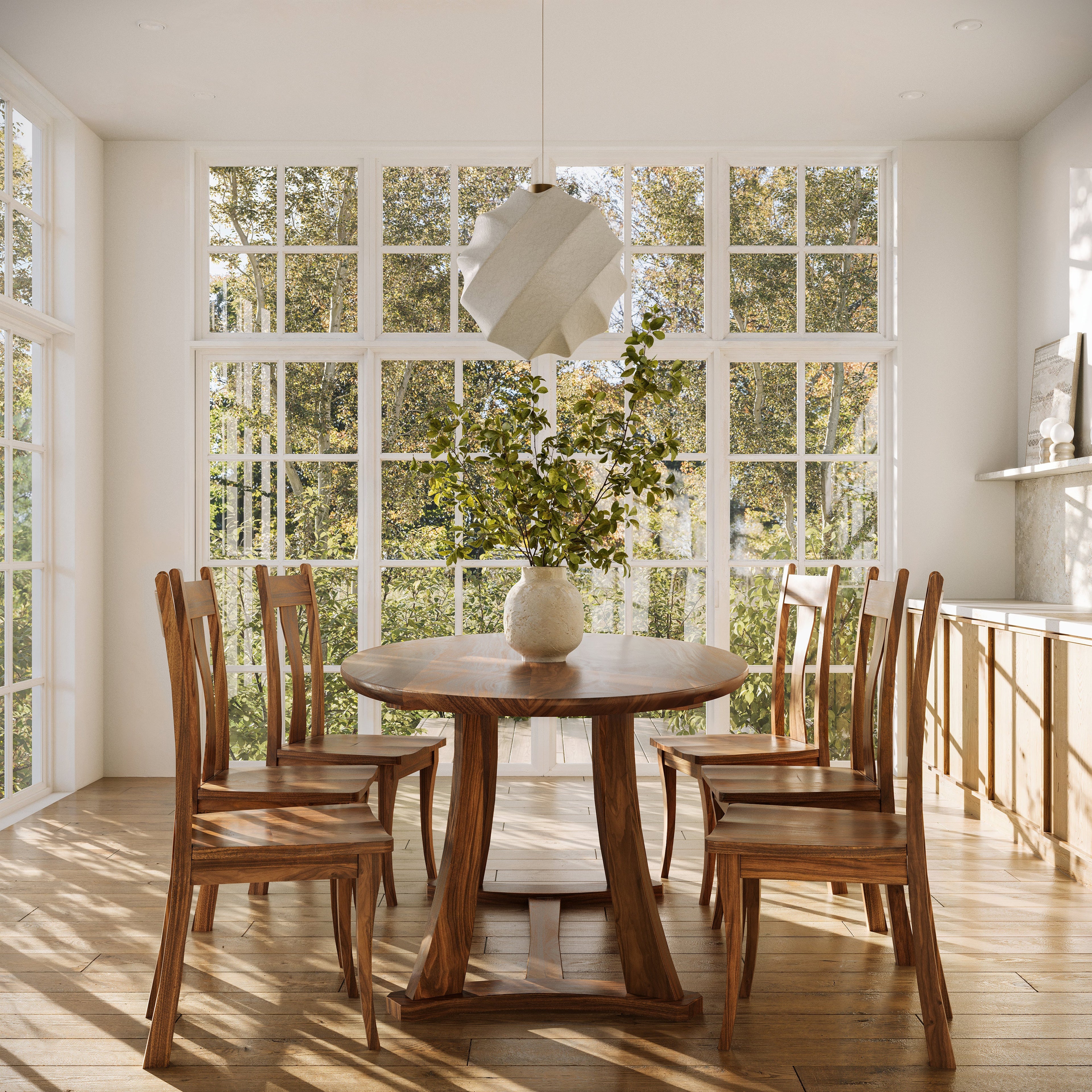 The Quinn Oval Dining Table