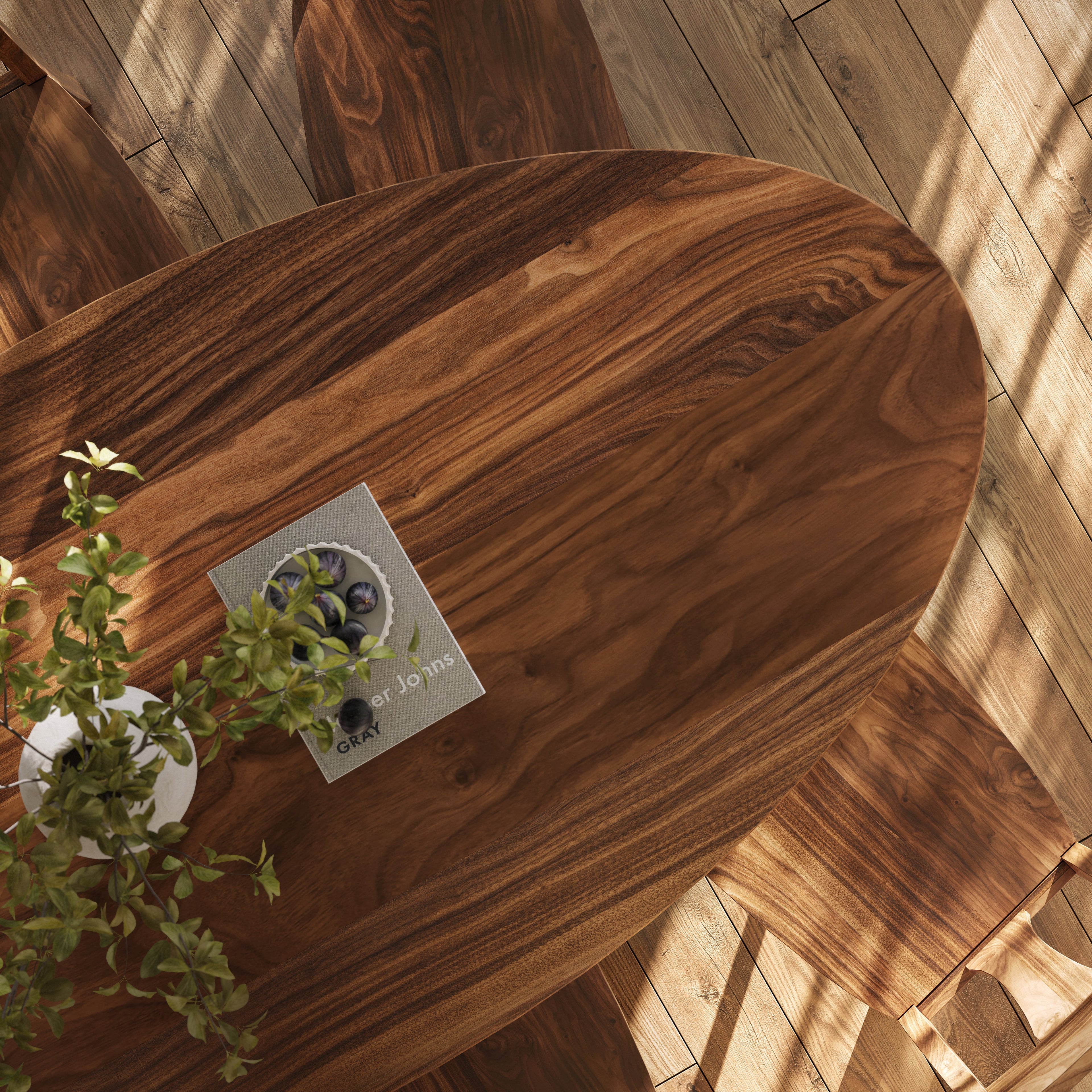 The Quinn Oval Dining Table