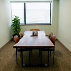 Water Tower Live Edge Walnut Conference Table