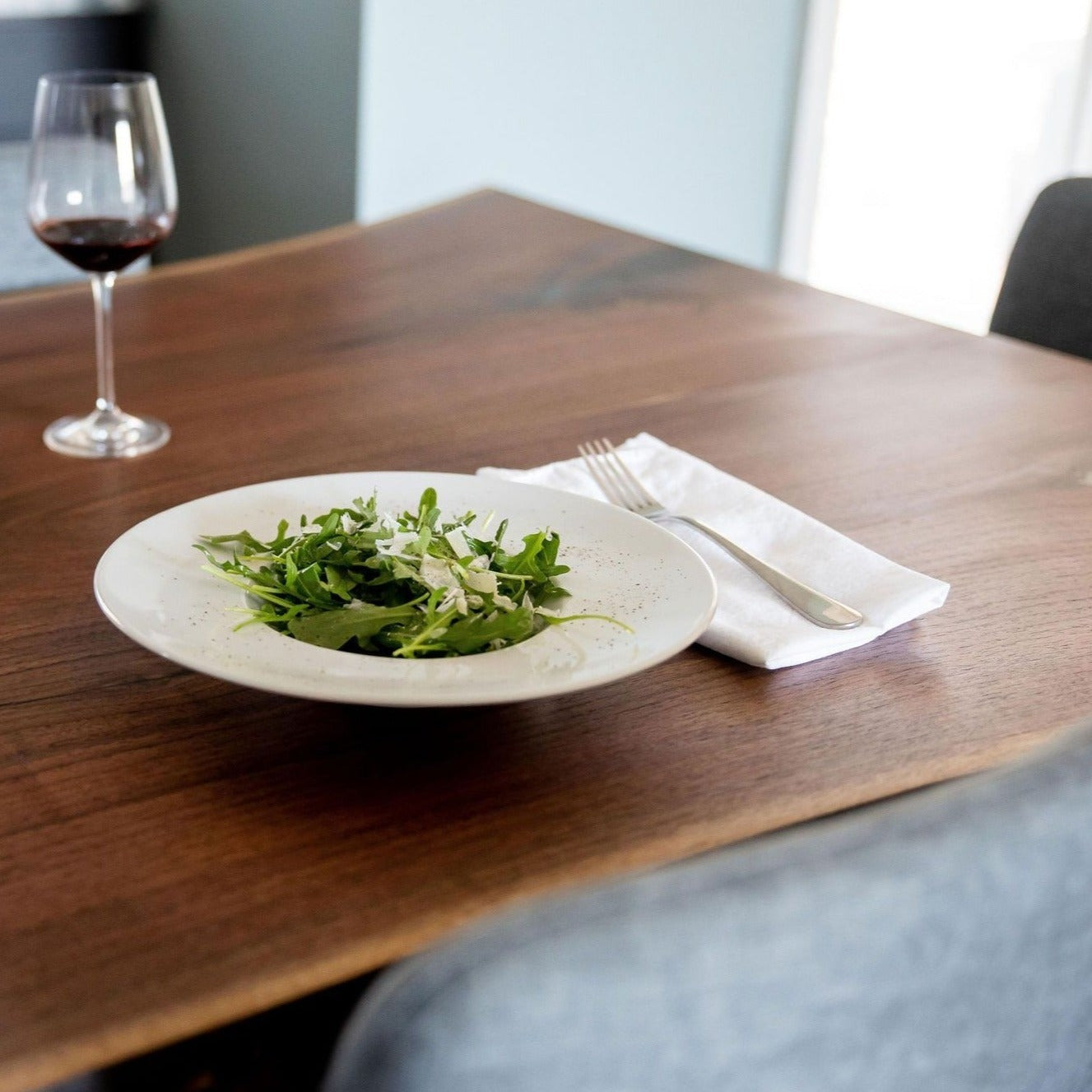 The Underhill Live Edge Walnut Dining Table