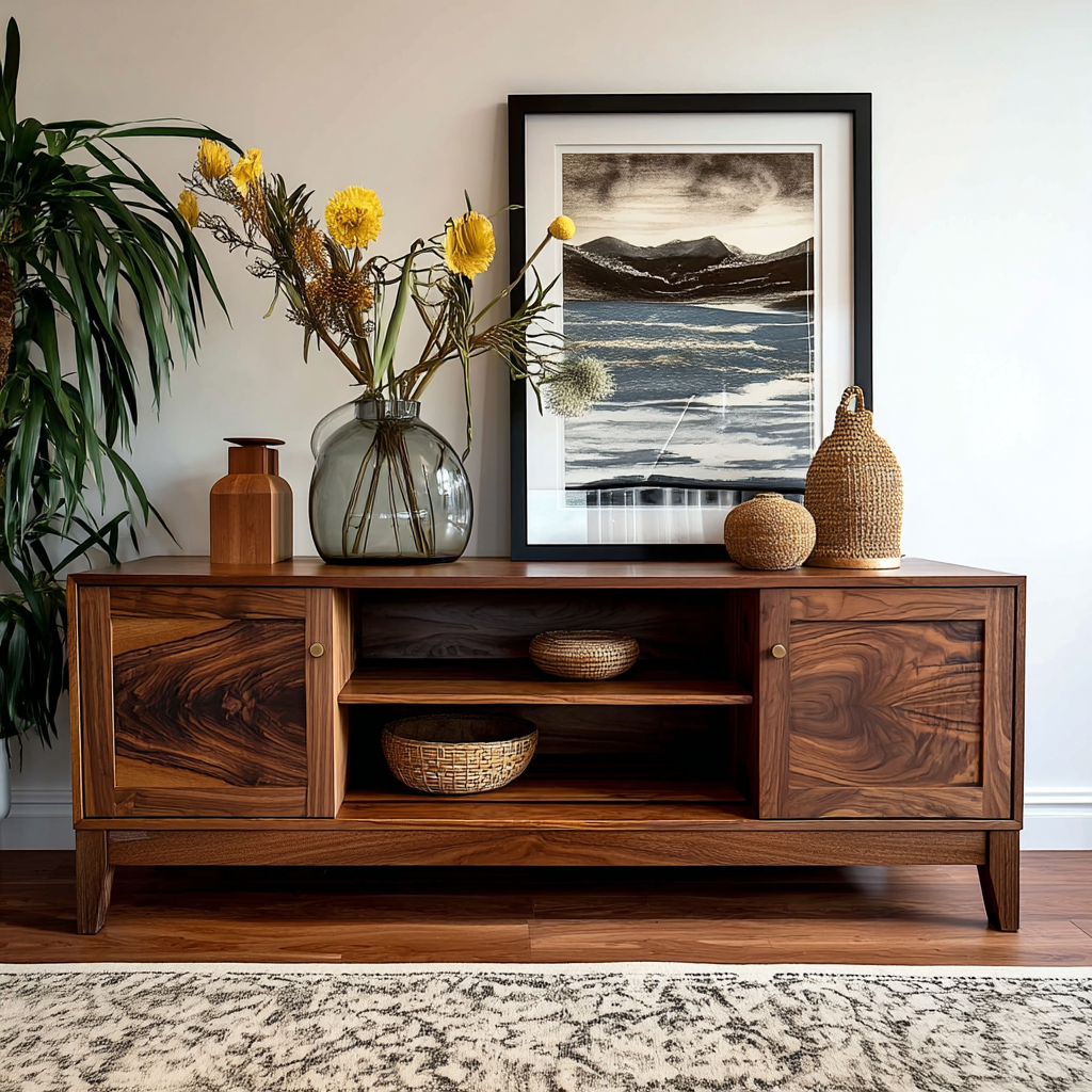 Wooden Entertainment Center