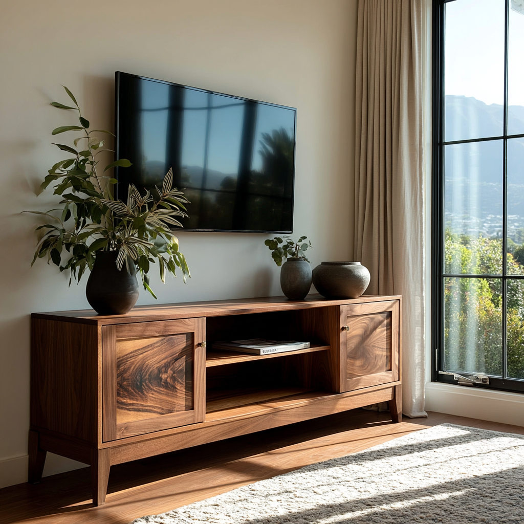 Wooden Entertainment Center