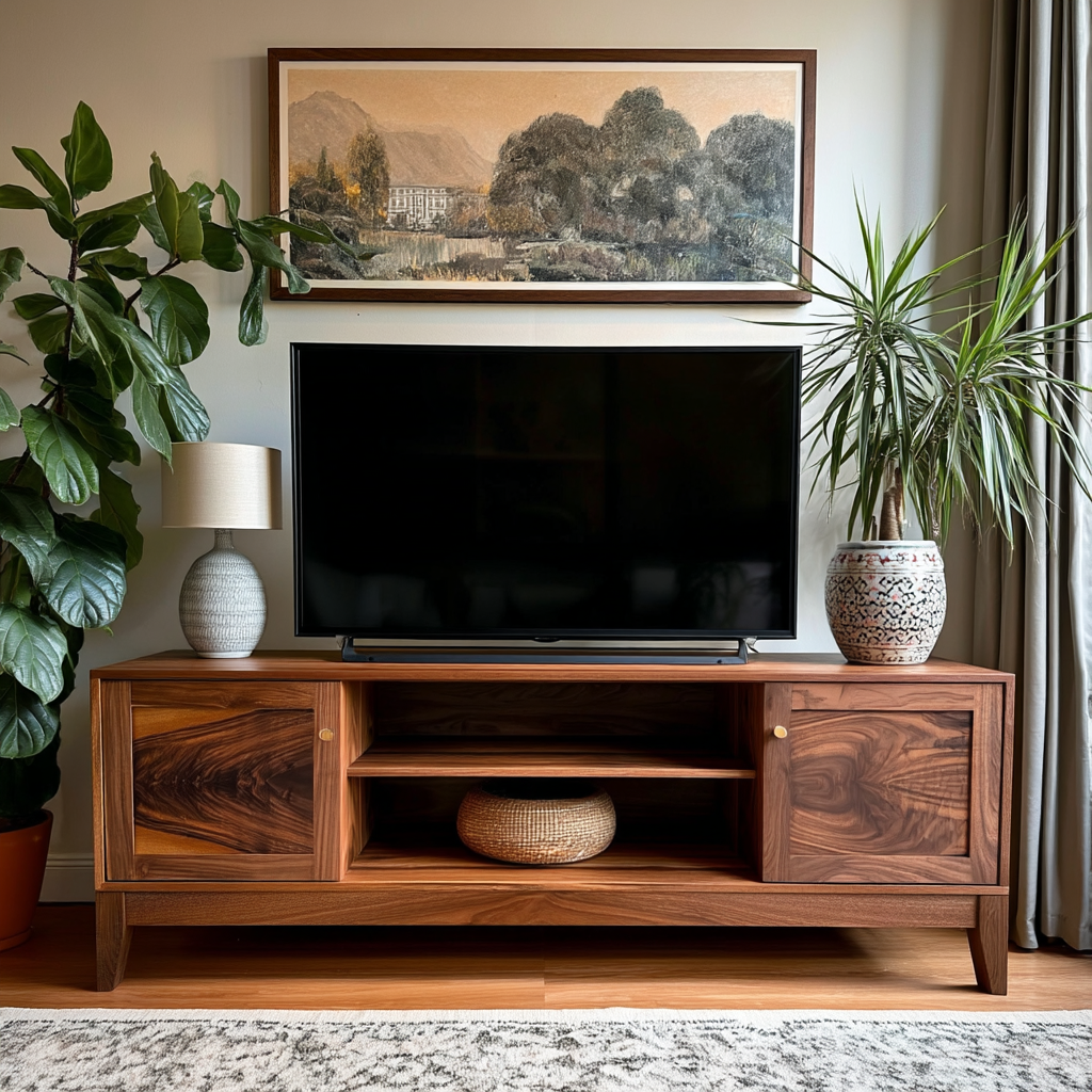 Wooden Entertainment Center