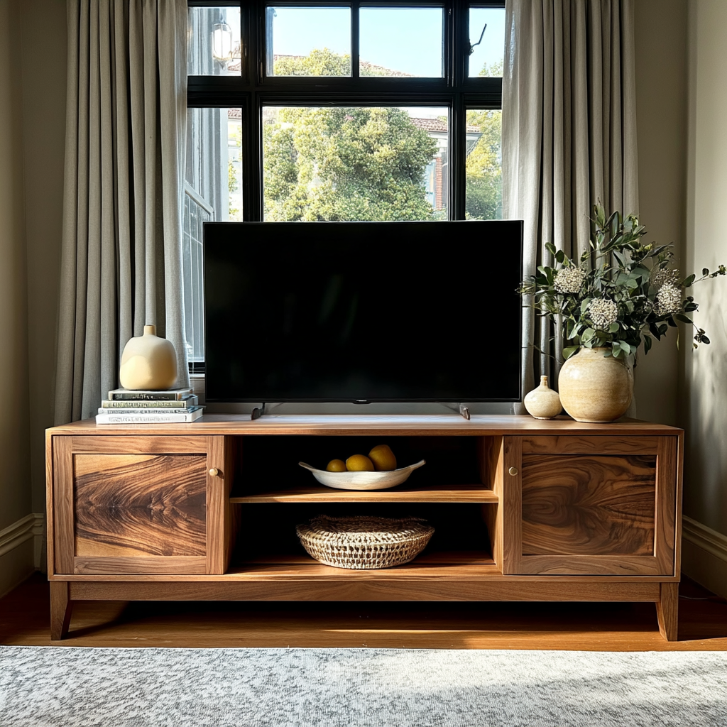 Wooden Entertainment Center